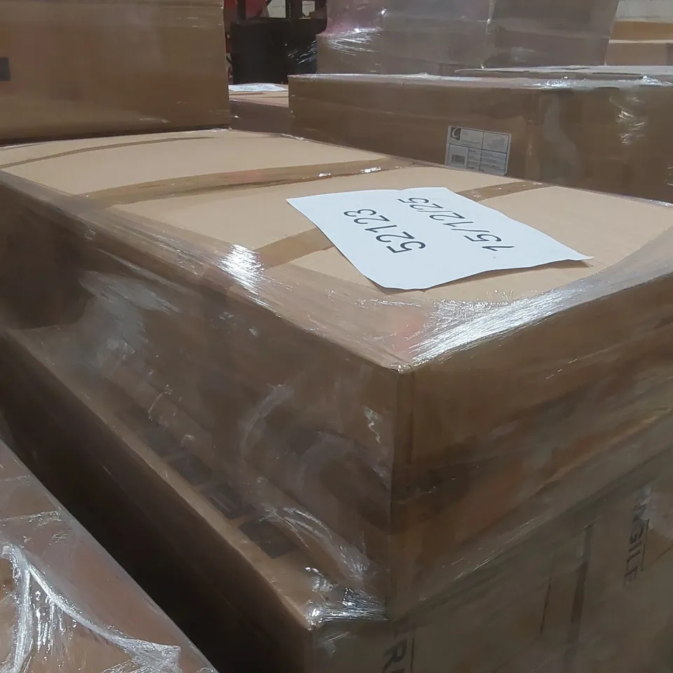 PALLET CONTAINING A LARGE QUANTITY OF ASSORTED BATHROOM FURNITURE PARTS INCLUDING: SAVENA SINGLE DRAWER VANITY BASES ECT