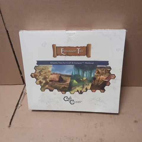 CRAFT & CONQUER: MEDIEVAL – 8 GAME TILES (BOXED)