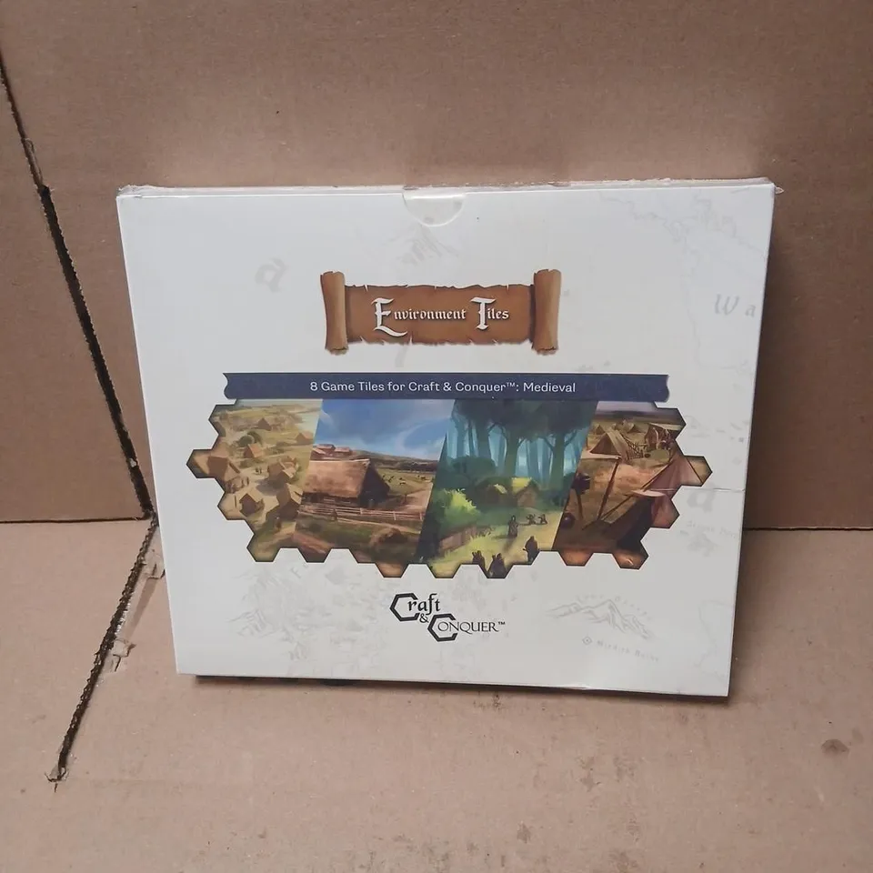CRAFT & CONQUER: MEDIEVAL – 8 GAME TILES (BOXED)