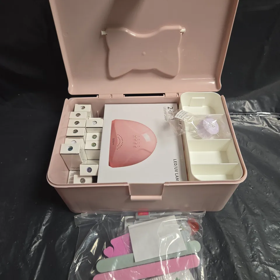 PIXIE PINK NAIL GEL KIT