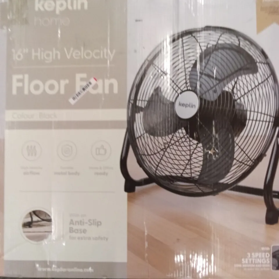 BOXED 16" FLOOR FAN
