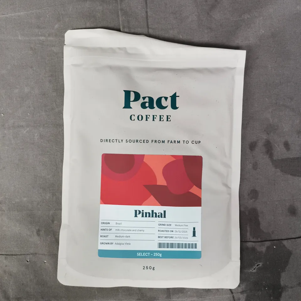 PACT COFFEE - PINHAL MEDIUM-FINE GROUND COFFEE