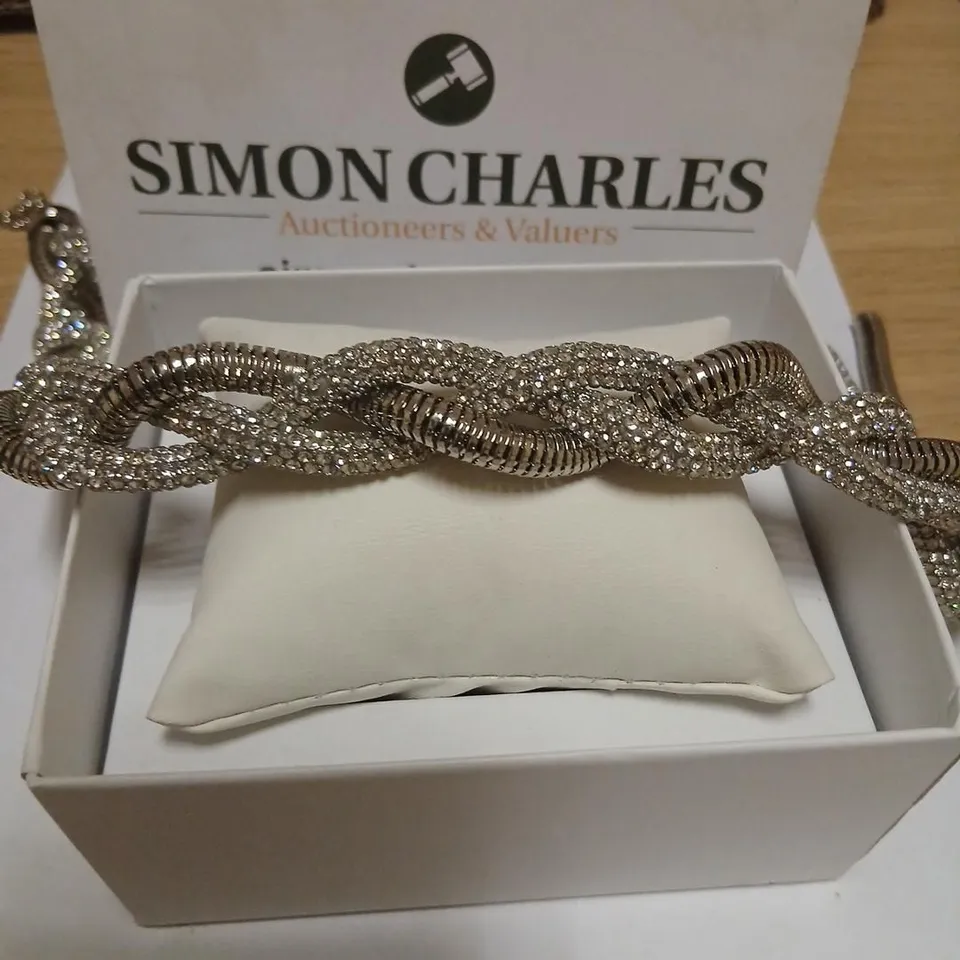 MALIKA STATEMENT PLAITED NECKLACE