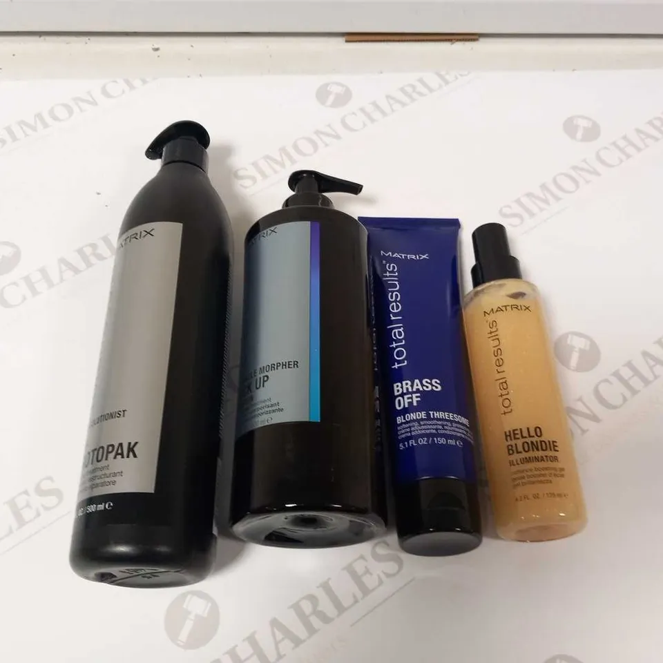 APPROXIMATELY 12 MIXED MATRIX HAIR STYLING PRODUCTS 