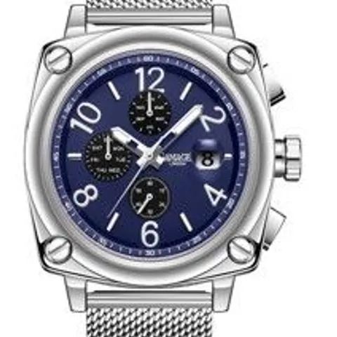 GAMAGES OF LONDON LIMITED EDITION HAND ASSEMBLED PERCEPTION AUTOMATIC STEEL