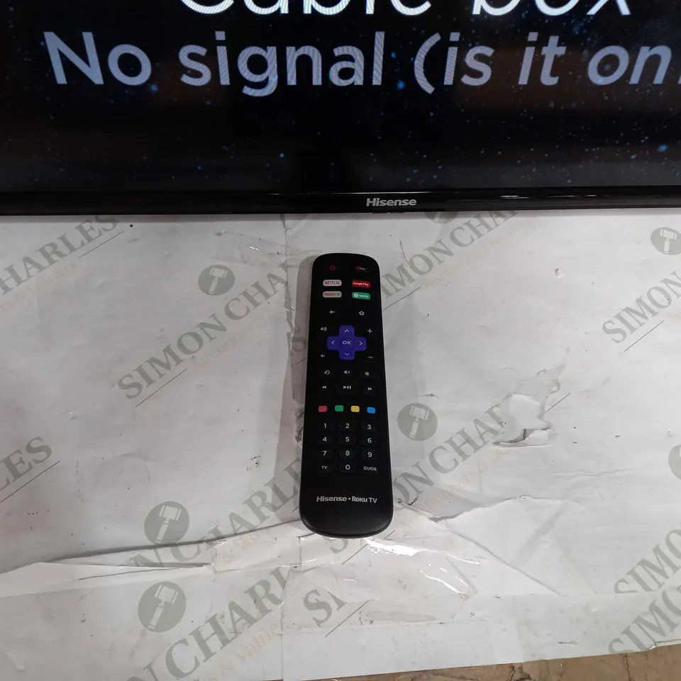 HISENSE ROKU 4K SMART TV 50" - COLLECTION ONLY 