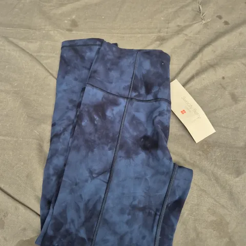 SWEATY BETTY SUPER SOFT YOGA PANTS - BLUE - SIZE SMALL