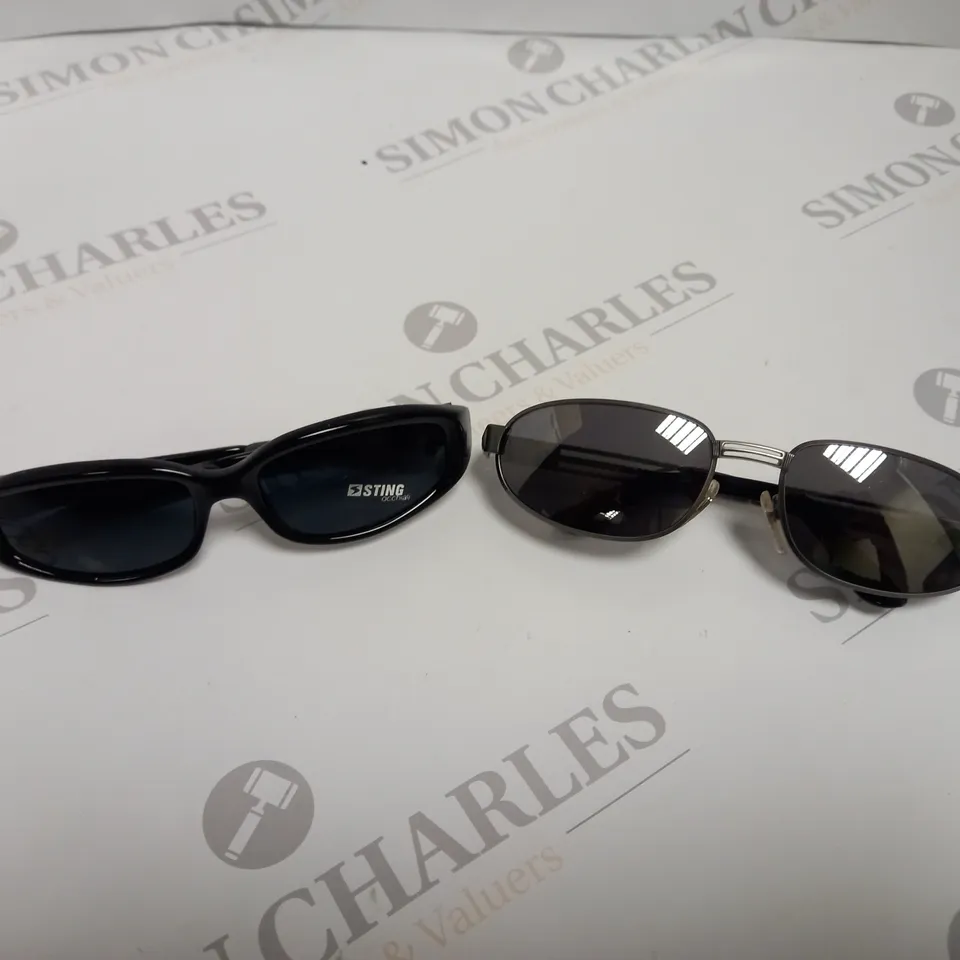 APPROXIMATELY 10 ASSORTED DE RIGO STING SUNGLASSES TO INCLUDE MODELS 6208 AND 4214