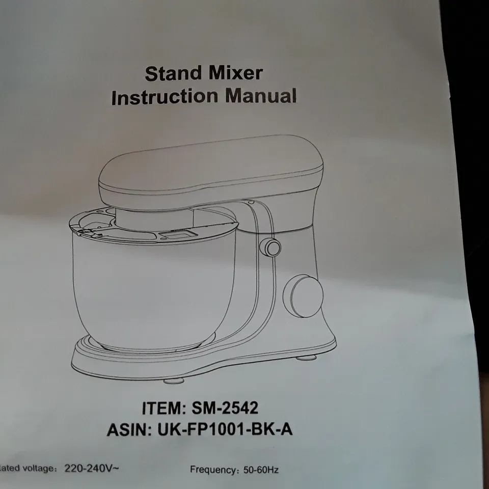 BOXED STAND MIXER - BLACK
