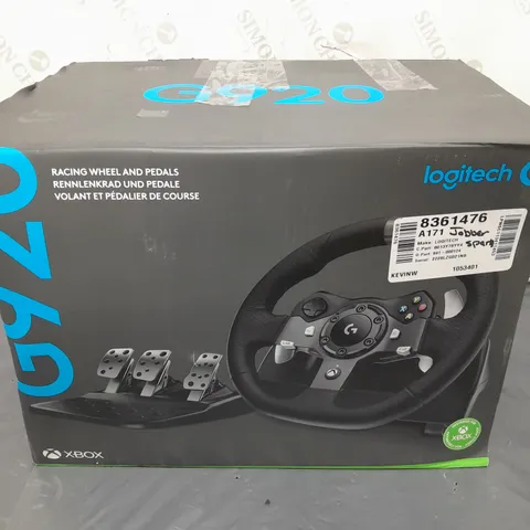 LOGITECH G920 DRIVING FORCE STEERING WHEEL