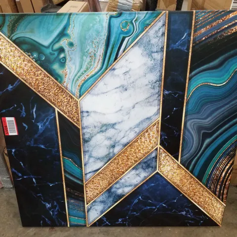 MODERN MARBLE WRAPPED CANVAS PRINT