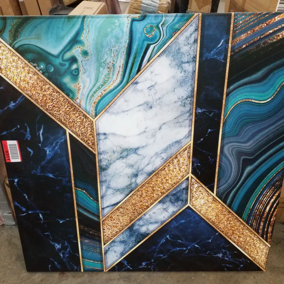 MODERN MARBLE WRAPPED CANVAS PRINT