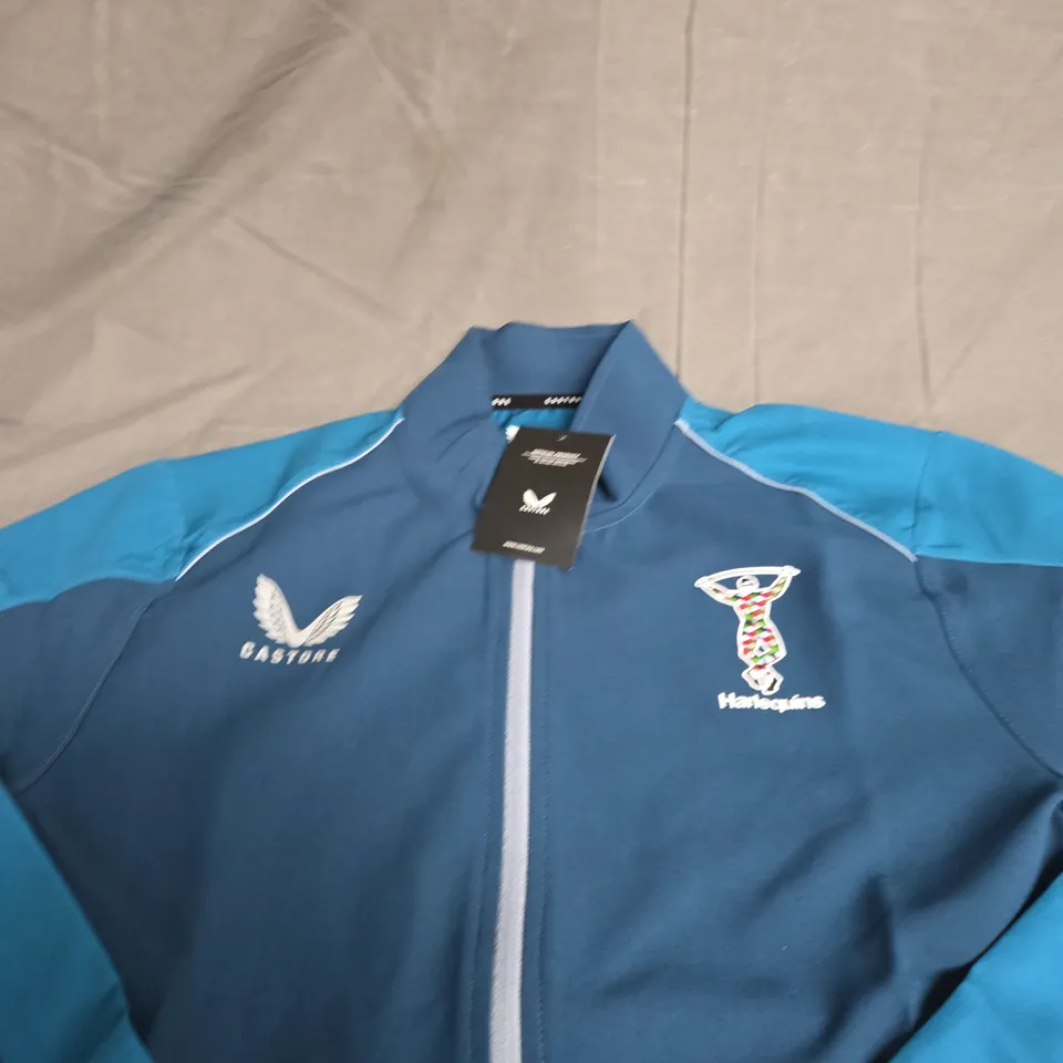 CASTORE HARLEQUINS ZIP JACKET SIZE XS