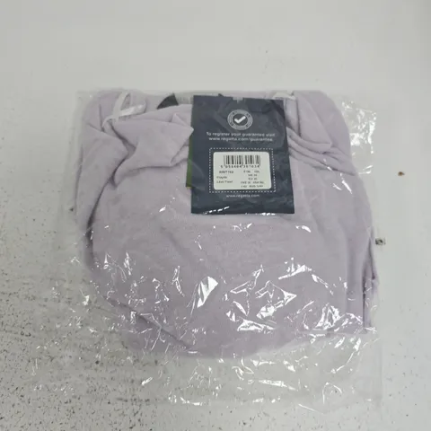 BAGGED REGATTA WOMEN`S SHIRT FRAYDA COWL NECK TOP IN LILAC FROST - UK 10