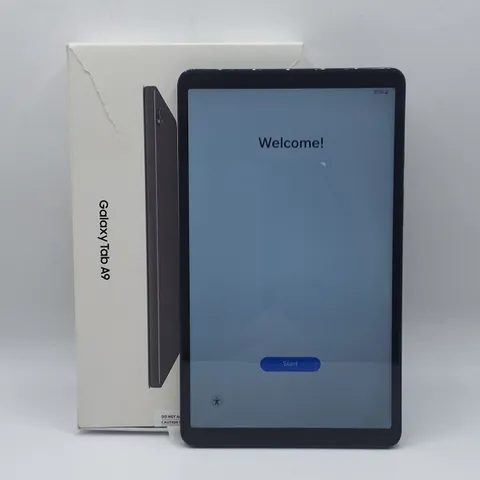 BOXED SAMSUNG GALAXY TAB A9 4/64GB IN GRAPHITE - SM-X110