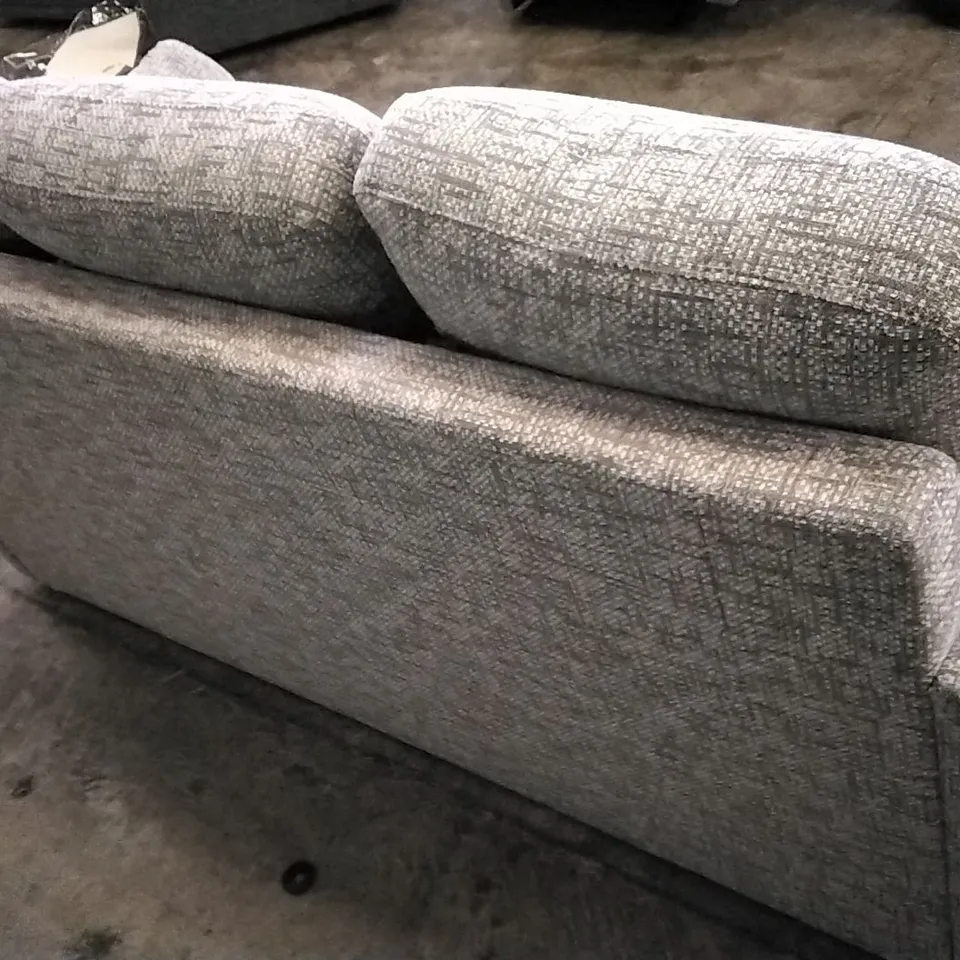 QUALITY BRITISH DESIGNED & MANUFACTURED G PLAN SPENCER 3 SEATER SOFA REMCO LIGHT GREY FABRIC