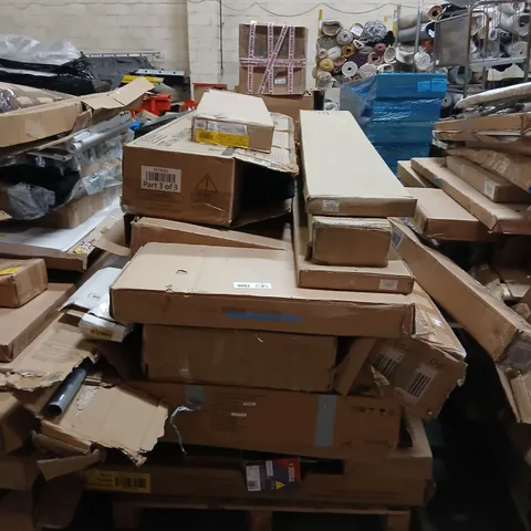 PALLET OF ASSORTED UNPROCESSED RAW RETURN FURNITURE 
