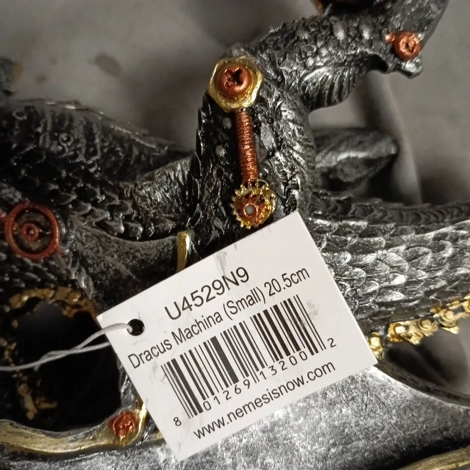 NEMESIS NOW DRACUS MACHINA (SMALL) DRAGON FIGURINE – 20.5 CM