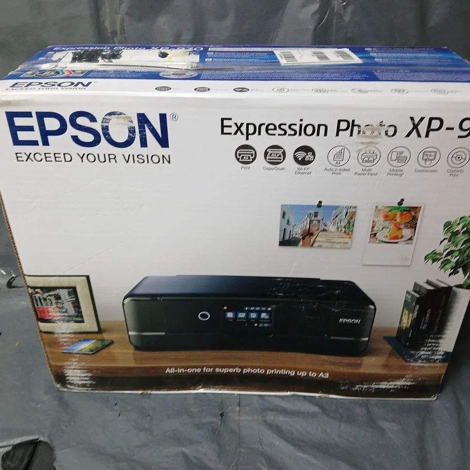 BOXED EPSON EXPRESSION PHOTO XP-970 PRINTER - COLLECTION ONLY