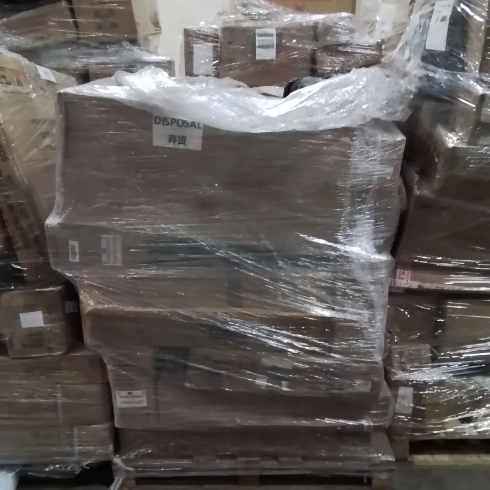 PALLET OF ASSORTED HOUSEHOLD GOODS AND PRODUCTS TO INCLUDE;SOFA BED,BABY STROLLER,KIDS TOY
