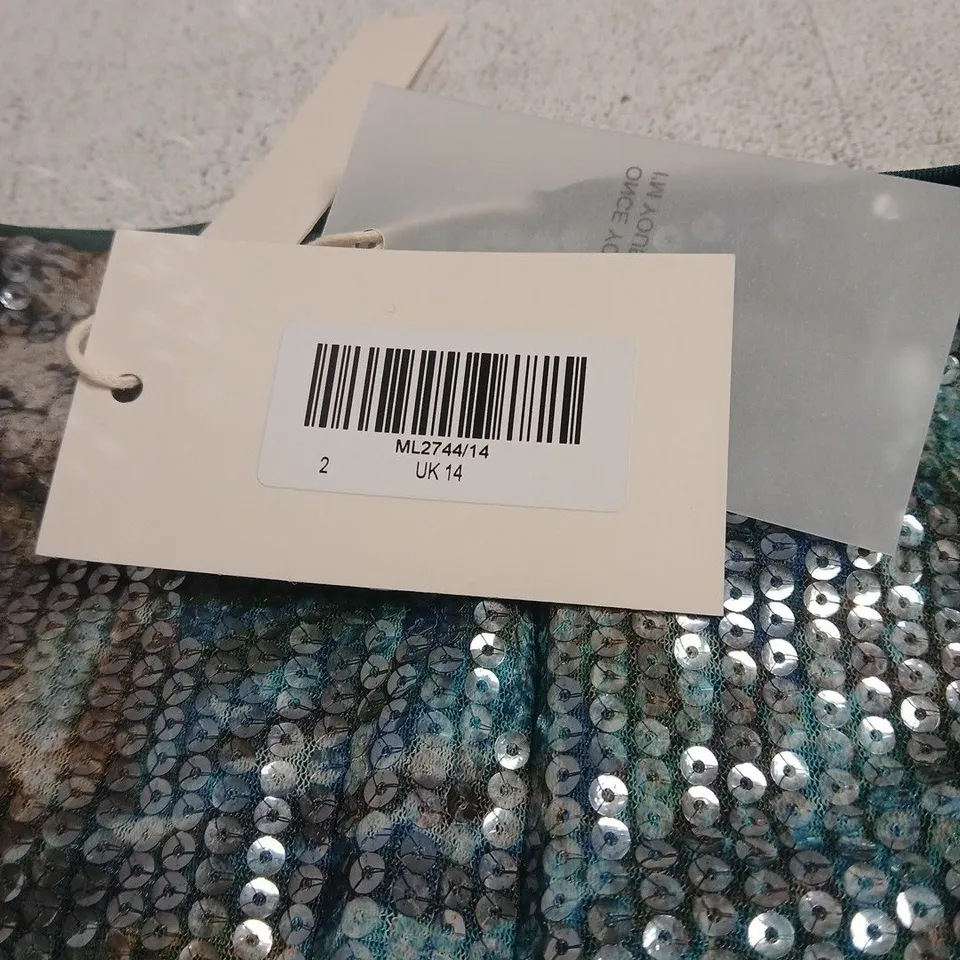 MARS THE LABEL SEQUIN SKIRT SIZE 14