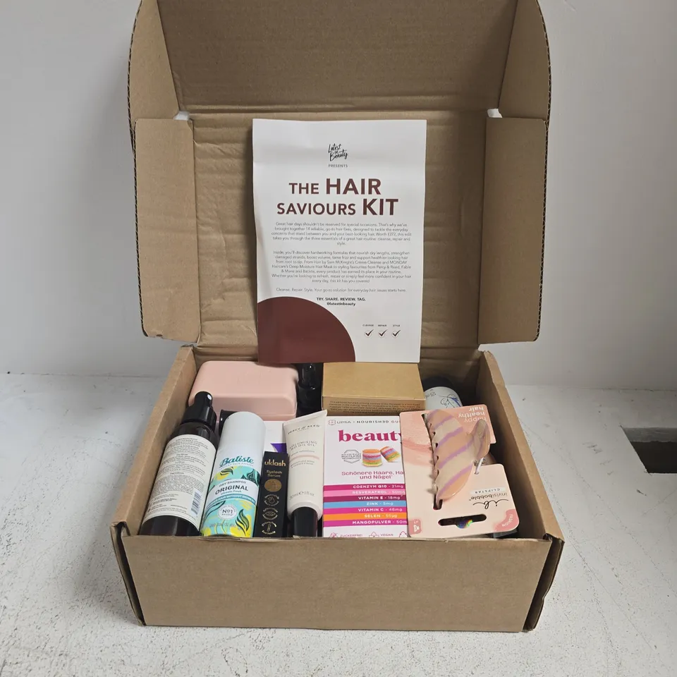 THE HAIR SAVIOURS KIT – HAIR CARE SET (BOXED)
