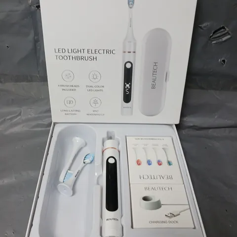 BOXED BEAUTECH LED LIGHT ELECTRONIC TOOTHBRUSH