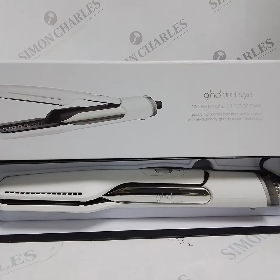 BOXED GHD DUET STYLE PROFESSIONAL 2IN1 HOT AIR STYLER RRP £379