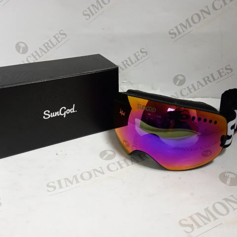 SUNGOD REVOLTS 4KO SNOW GOGGLES