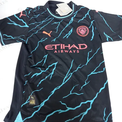 PUMA KIDS MANCHESTER CITY 3RD SHIRT AND SHORTS - '11 DEXTER' - EU 26