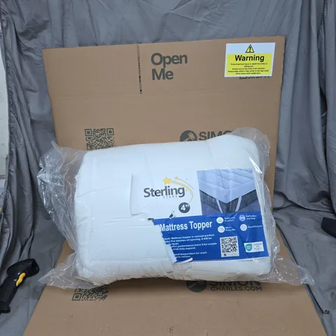 STERLING STARS MATTRESS TOPPER – 4 INCH THICKNESS