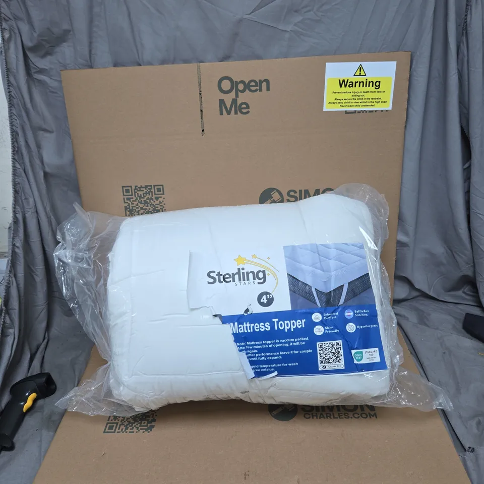 STERLING STARS MATTRESS TOPPER – 4 INCH THICKNESS
