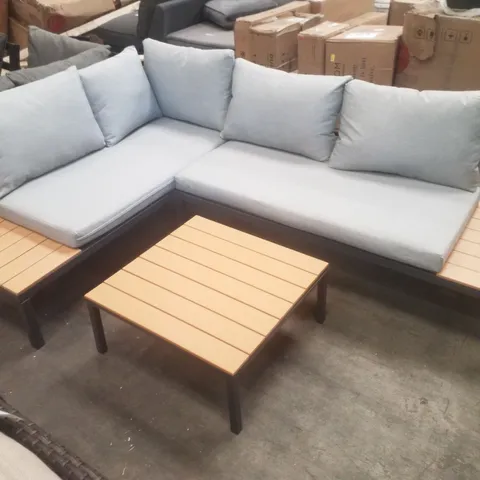 SCHOFIELDS 4 - PERSON GARDEN LOUNGE SET WITH CUSHIONS