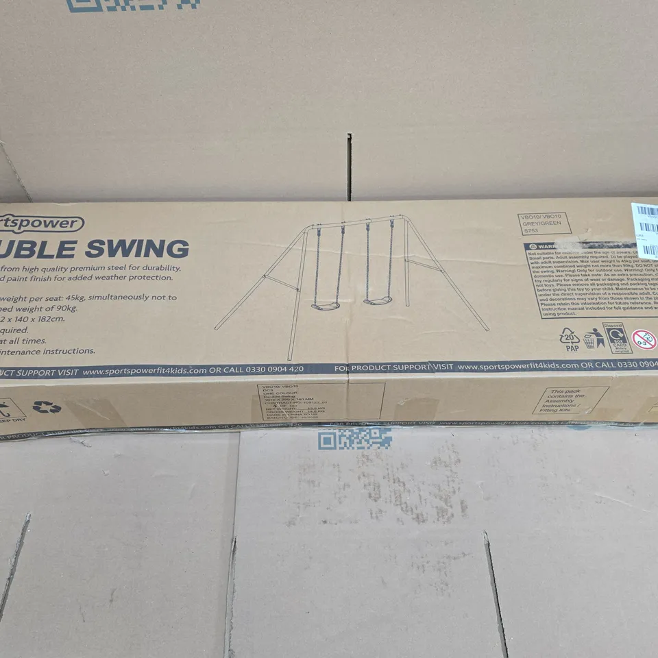 BOXED SPORTSPOWER DOUBLE SWING - COLLECTION ONLY