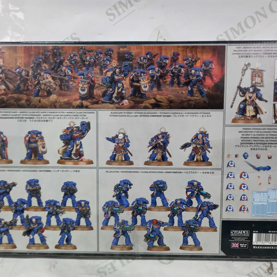 WARHAMMER 40K SPACE MARINES SCIONS OF MACRAGGE (BOX OF 27 MINIATURES)