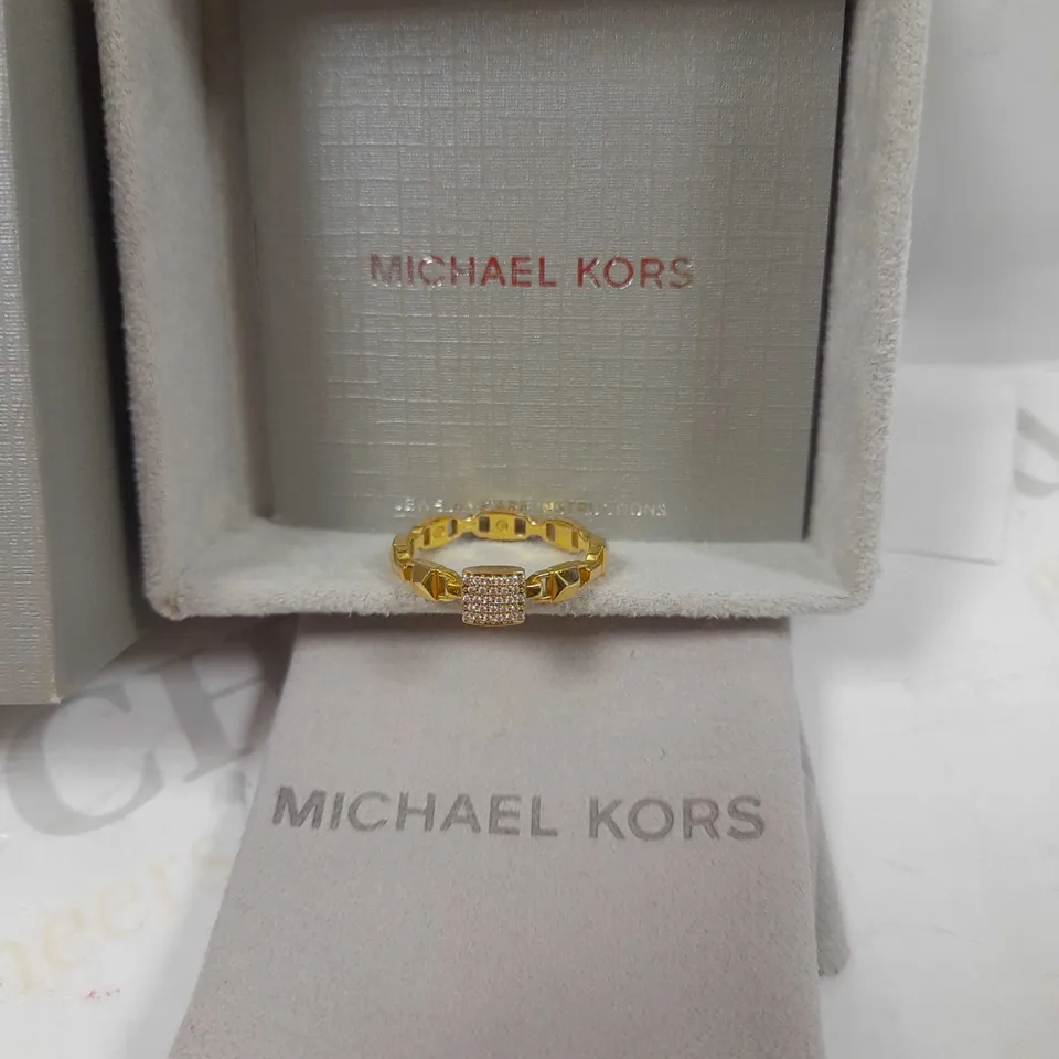 MICHAEL KORS GOLD RING
