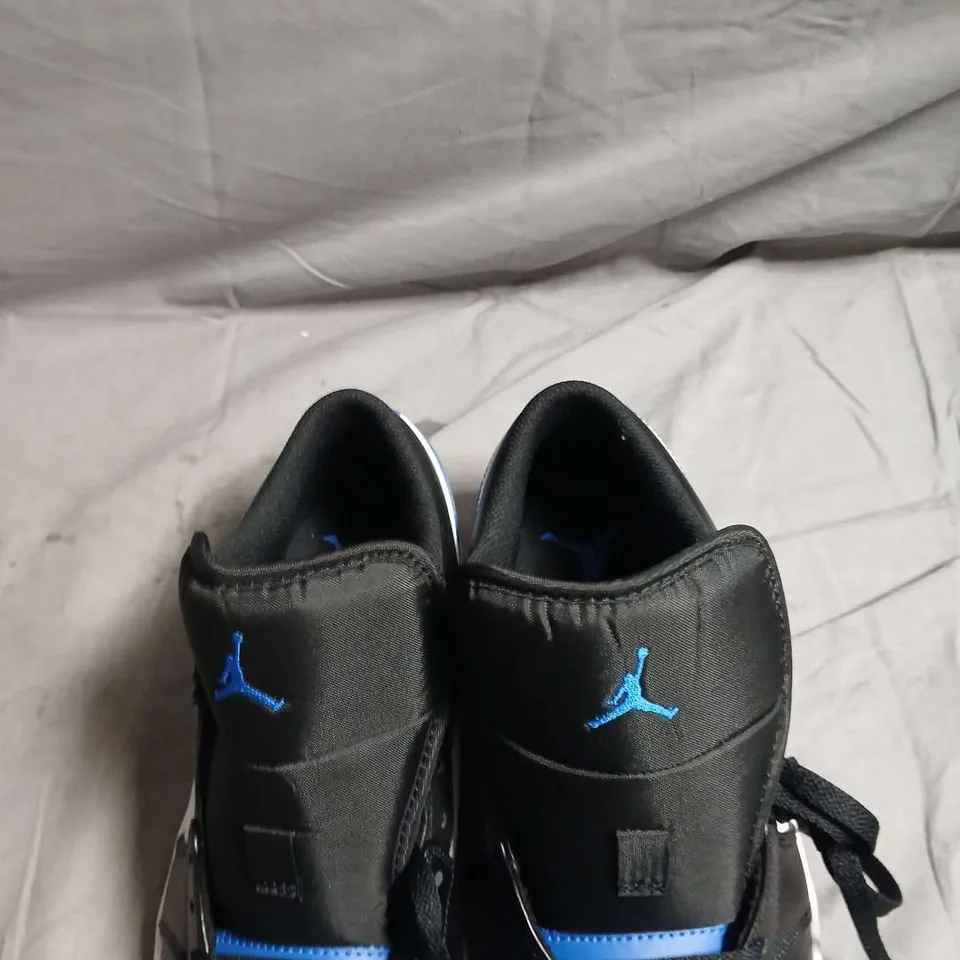 NIKE AIR JORDAN TRAINERS – BLUE/BLACK/WHITE