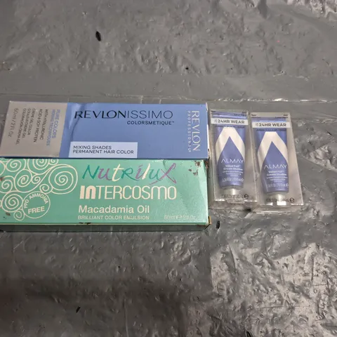 APPROXIMATELY 15 BEAUTY PRODUCTS TO INCLUDE ALMAY, REVLON AND NUTRILUX