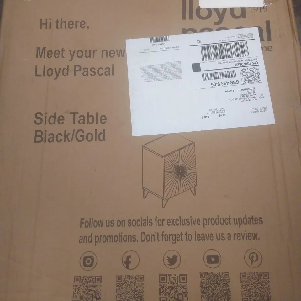 MEILANI BEDSIDE TABLE 