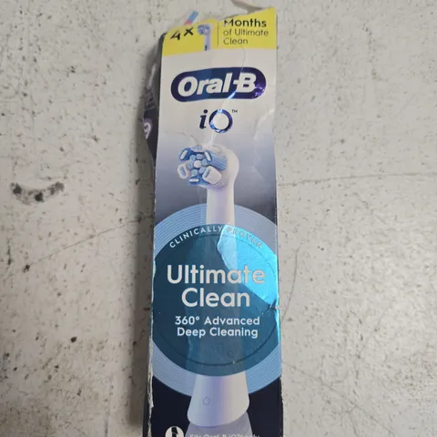 ORAL-B IO ULTIMATE CLEAN ELECTRIC TOOTHBRUSH β BOXED (DAMAGED PACKAGING)