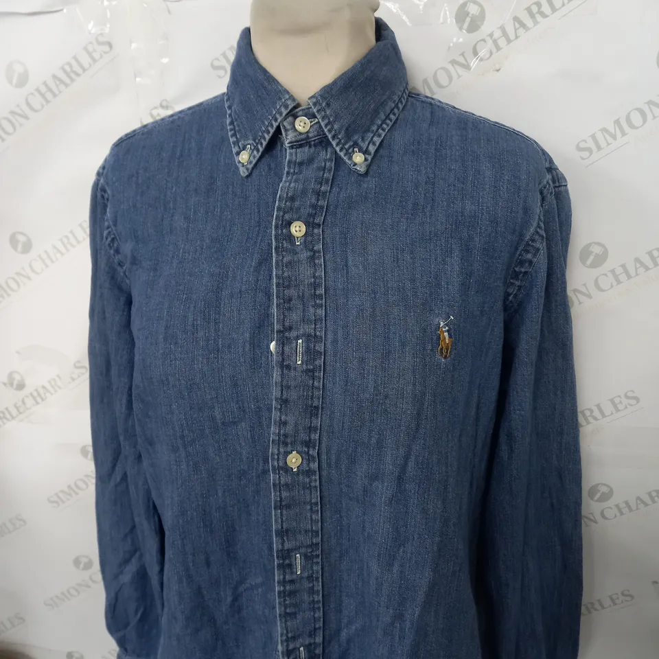 POLO RALPH LAUREN BUTTONED SHIRT - CLASSIC FIT - SIZE S