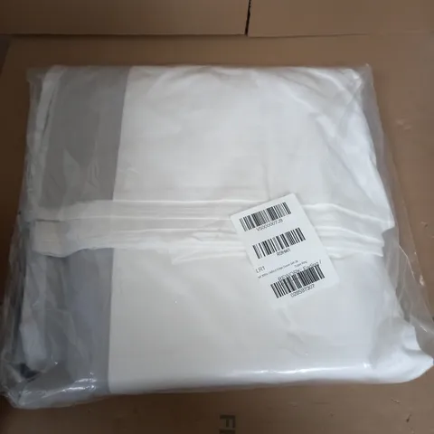 HOTEL 300TC OXFORD EDGE DUVET SET - SUPER KING