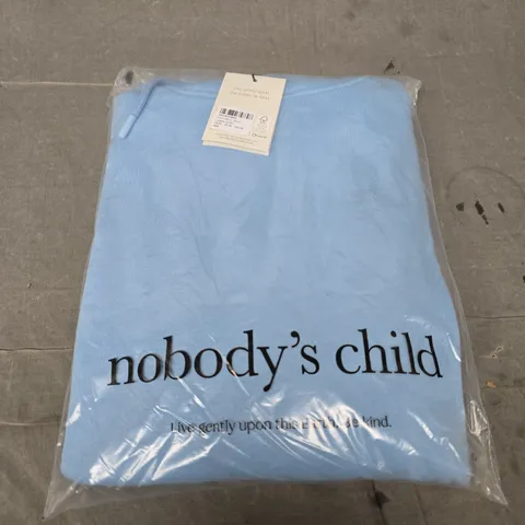 BAGGED NOBODYS CHILD LONGLINE HOODIE - SIZE XS