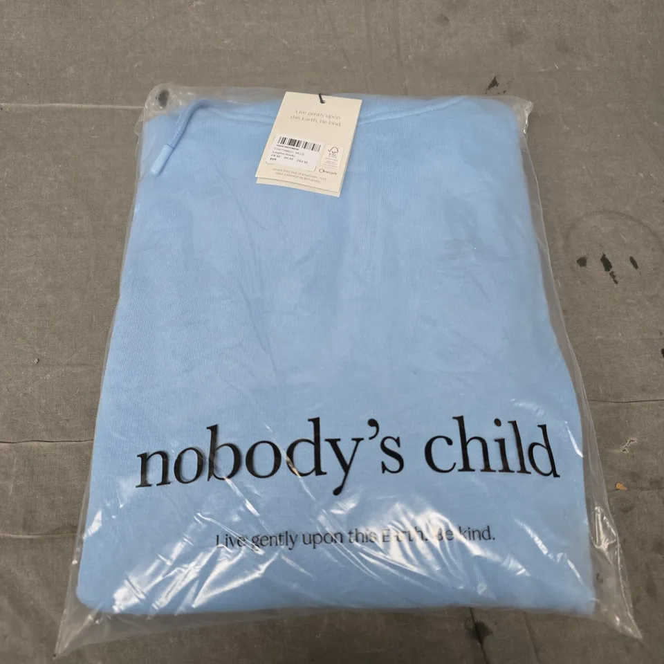 BAGGED NOBODYS CHILD LONGLINE HOODIE - SIZE XS