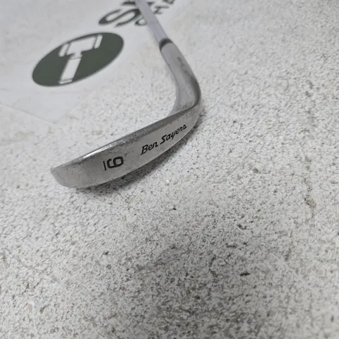 BEN SAYERS GOLF CLUB 9 IRON – STEEL SHAFT, BLACK GRIP 