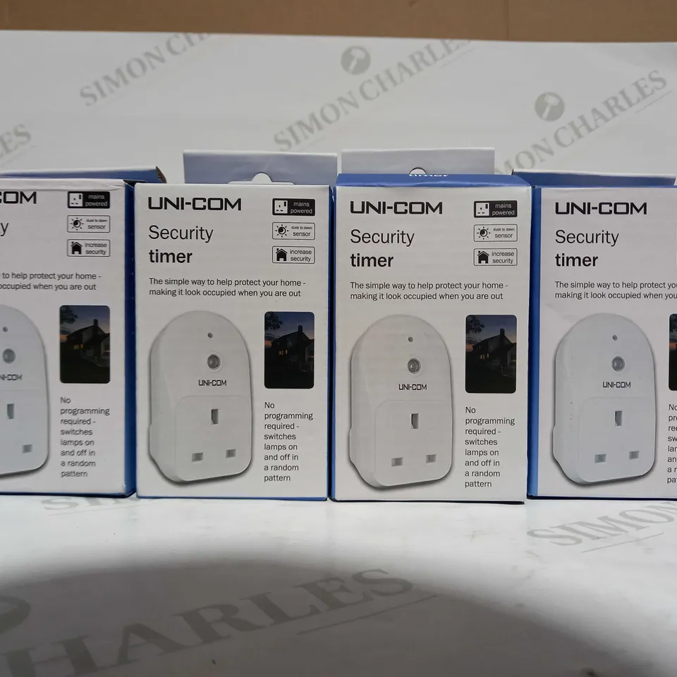 UNI-COM SET OF 4 SECURITY TIMERS