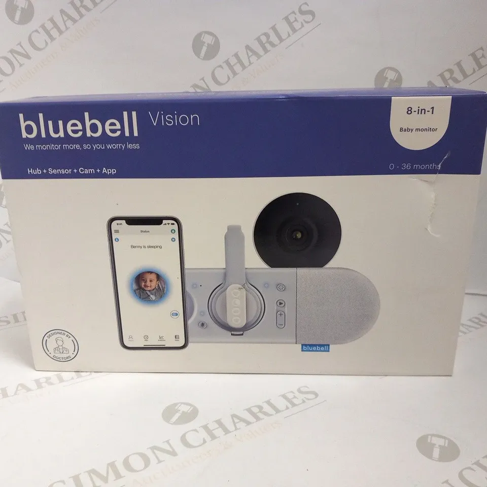 BOXED BLUEBELL VISION BABY MONITOR