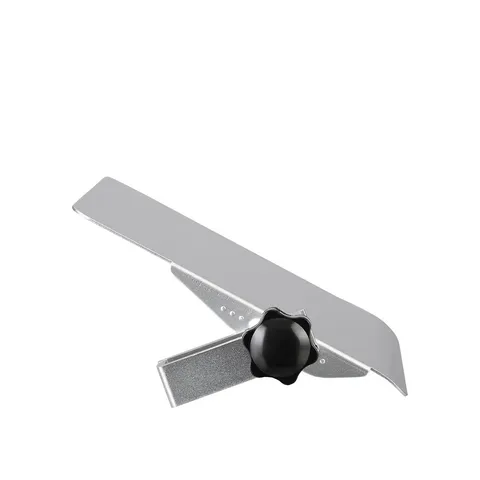 BOXED BARKS MOUSEPAD ATTACHABLE TO ALUMINIUM FOLDING LAPTOP - SILVER