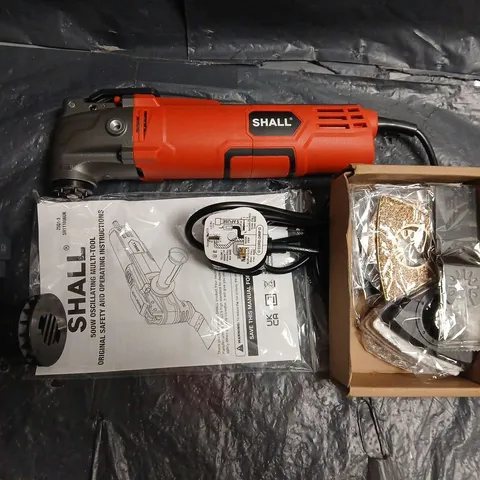 SHALL 500W OSCILLATING MULTI-TOOL WITH CARRY BAG AND ACCESSORIES