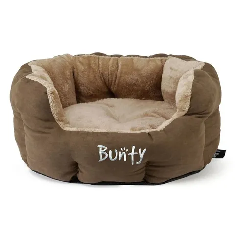 LARGE ANNE PET BED IN BROWN